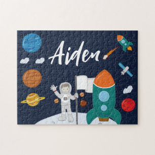 Astronaut Personalisiert Jigsaw Puzzle