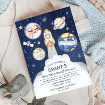 Astronaut Planet Raketenmotorraum Weltraum 1. Gebu