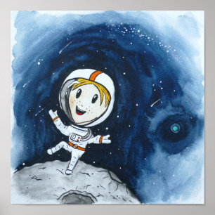 Astronaut Poster