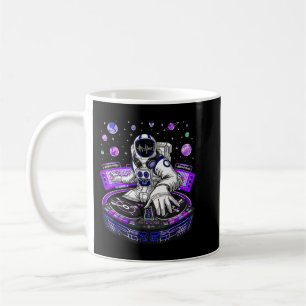 Astronaut Psychedelic Music DJ Psytrance Techno ED Kaffeetasse