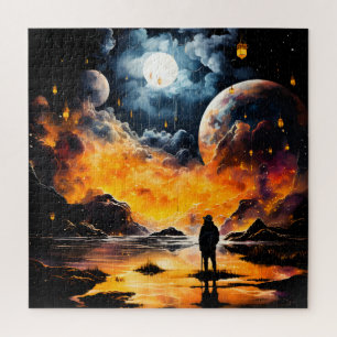 Astronaut Reisen Kosmischer Horizont Reise