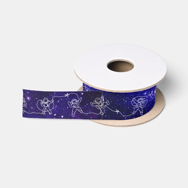 Astronaut Satinband (Spule)