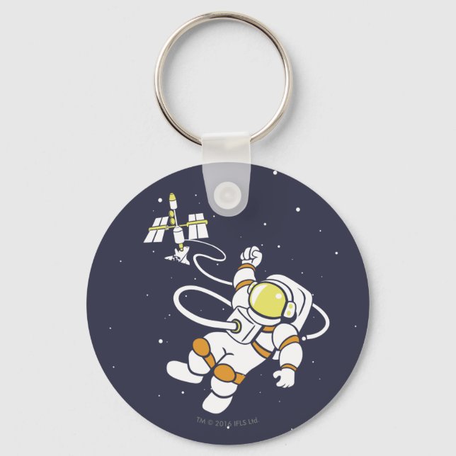 Astronaut Schlüsselanhänger (Vorderseite)