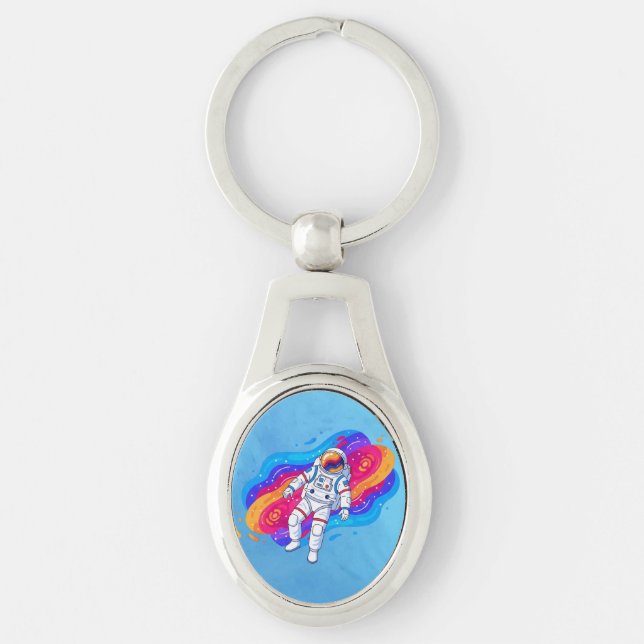 Astronaut Schlüsselanhänger (Vorderseite)