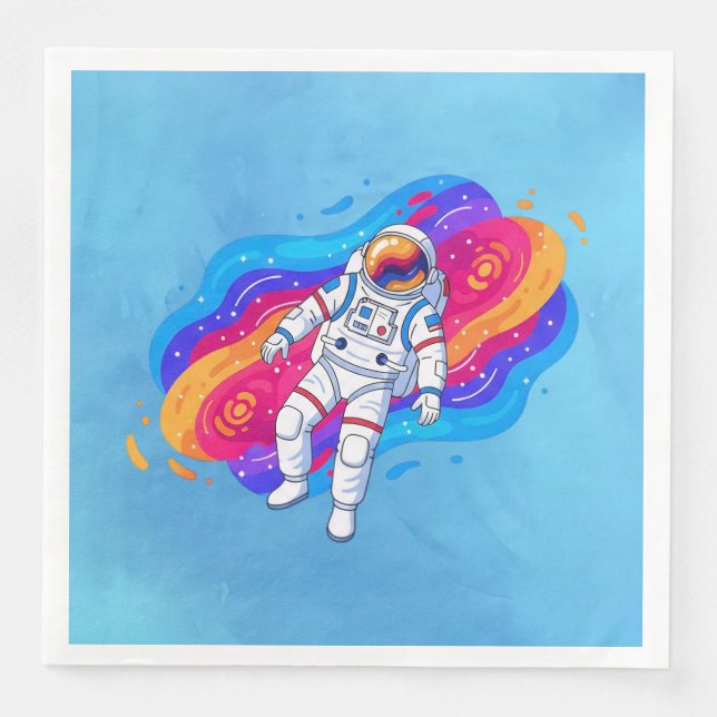 Astronaut Serviette (Vorderseite)