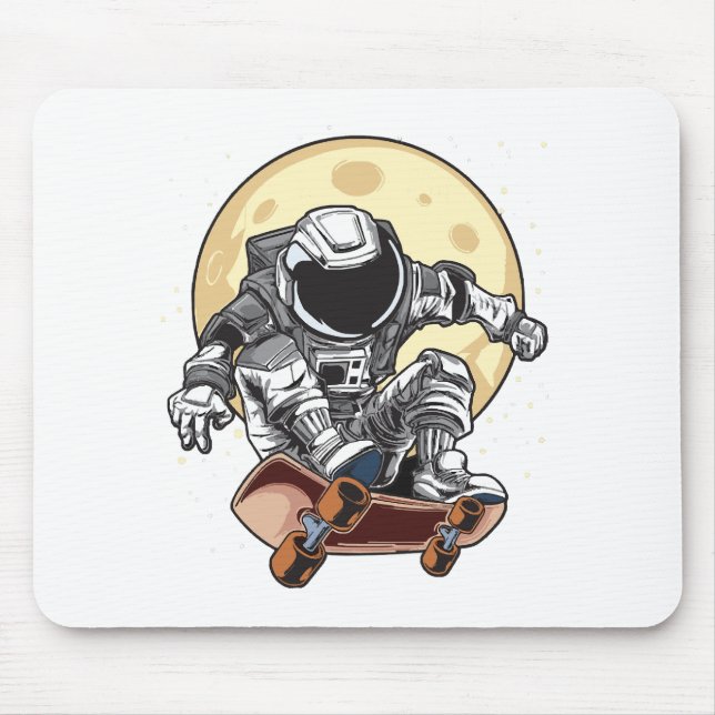 Astronaut-Skate Mousepad (Vorne)