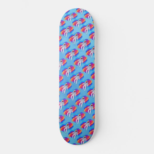 Astronaut Skateboard (Vorderseite)