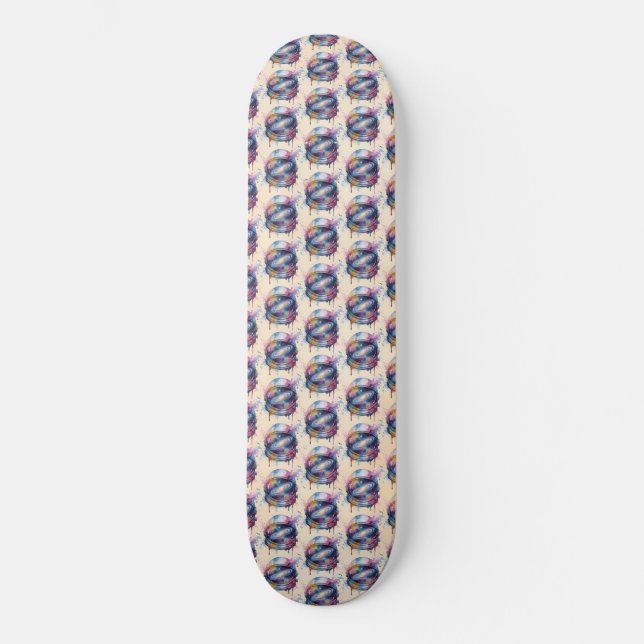 Astronaut Skateboard (Vorderseite)