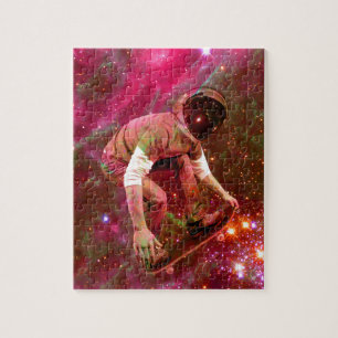 Astronaut Skateboarder