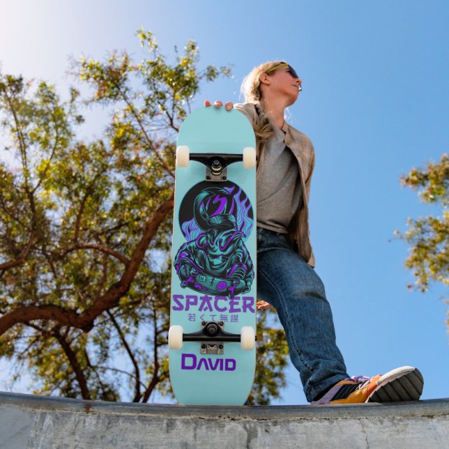 Astronaut-Skater Skateboard (Außenbereich 1)