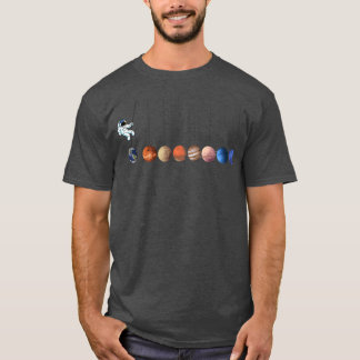 Astronaut Space Universe Planets Premium T-shirt