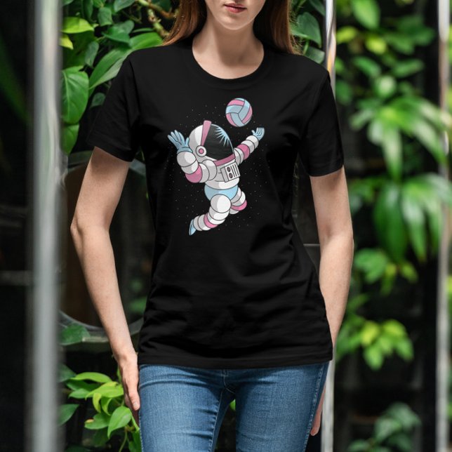 Astronaut Space Volleyball T-Shirt (Von Creator hochgeladen)