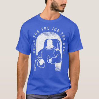 Astronaut-Spaß für eine lange Astrologie T-Shirt