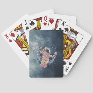 Astronaut Spielkarten