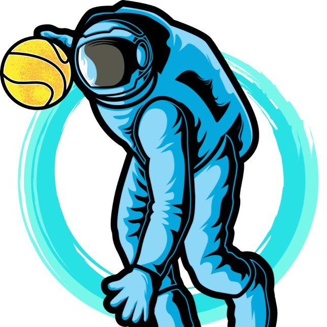 Astronaut spielt Handball im Weltraum so viel Spaß T-Shirt (Von Creator hochgeladen)