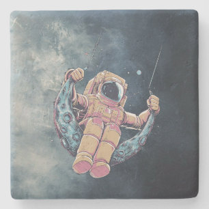 Astronaut Steinuntersetzer