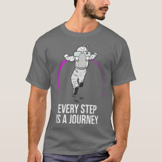 Astronaut Step Reise T-Shirt