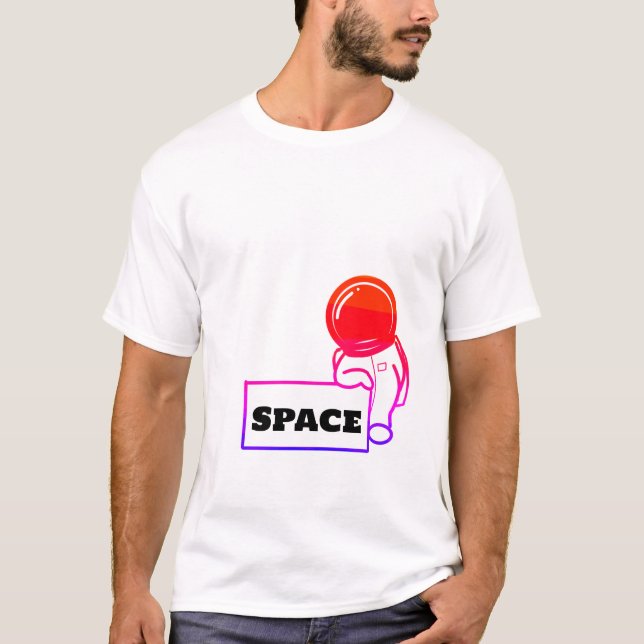 Astronaut T-Shirt (Vorderseite)
