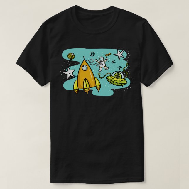 Astronaut T-Shirt (Design vorne)