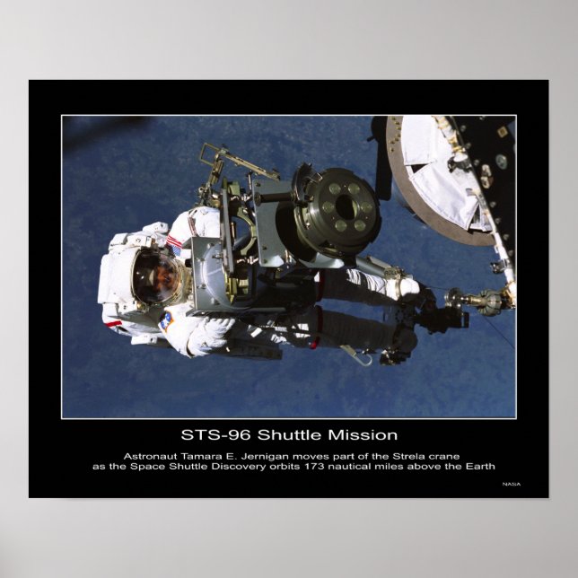 Astronaut Tamara E. Jernigan Poster (Vorne)
