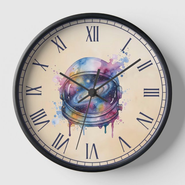 Astronaut Uhr (Vorderseite)