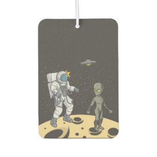 Astronaut und Außerirdischer     Autolufterfrischer