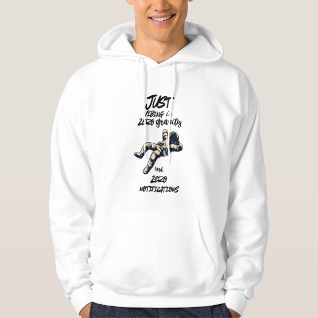 Astronaut vibes Apparel Hoodie (Vorderseite)
