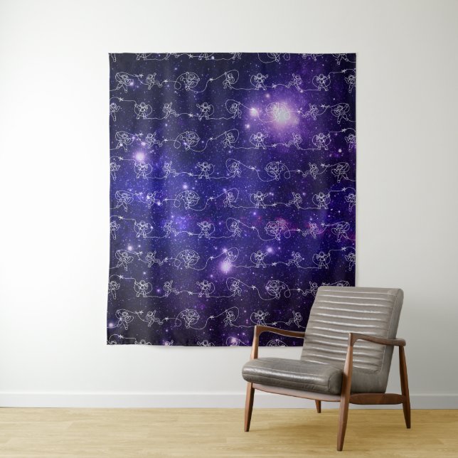 Astronaut Wandteppich (Beispiel)