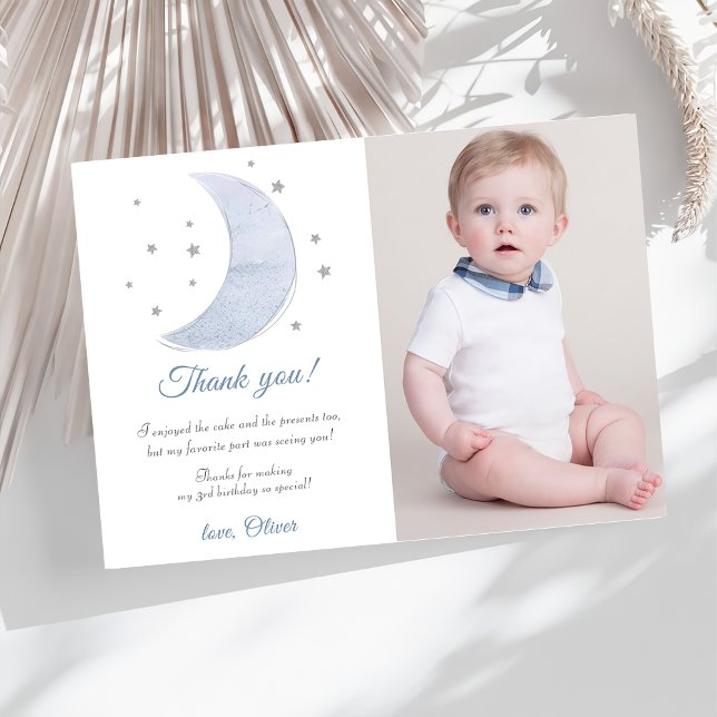 Astronaut Weltraum Geburtstag Danke Karte (Von Creator hochgeladen)