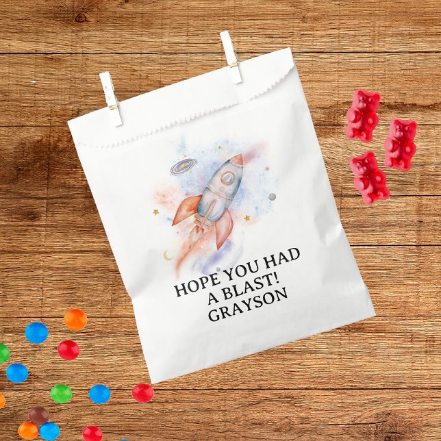 Astronaut Weltraum Geburtstag Geschenktütchen (Von Creator hochgeladen)