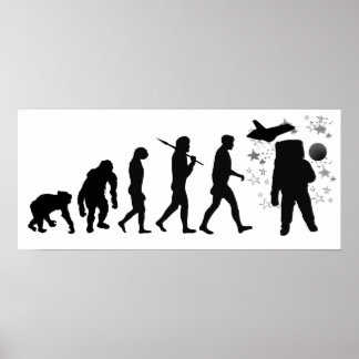 Astronaut Weltraumreisen Kosmonauten-Geschenke Poster