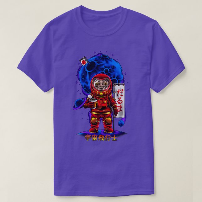 Astronaut x Daruma T-Shirt (Design vorne)
