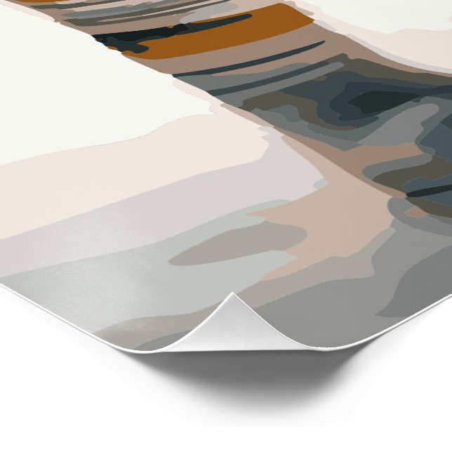 Astronauta Poster (Ecke)