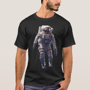 Astronaute avec T-Shirt en débarquement