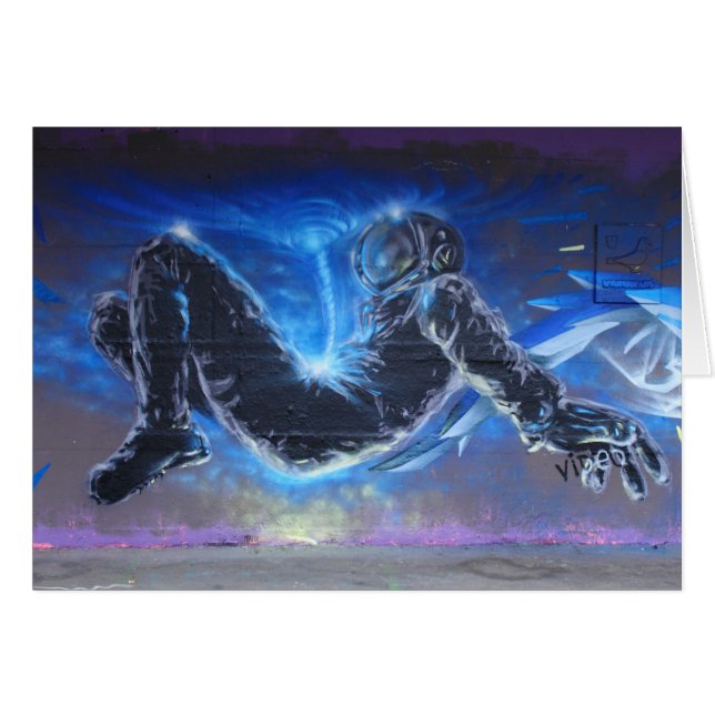 Astronaute du graffiti (Devant Horizontal)