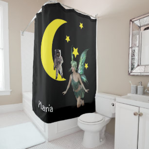 Astronaute du rideau de douche