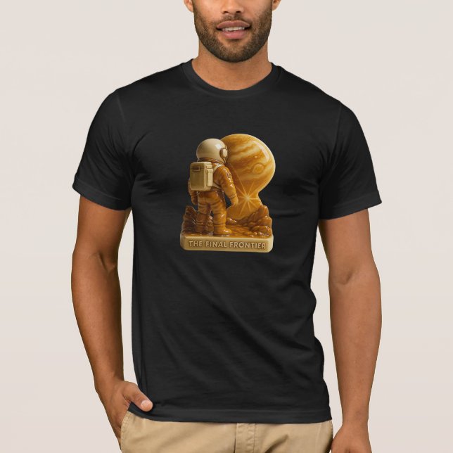 Astronaute Planet Jupiter T-Shirt (Vorderseite)