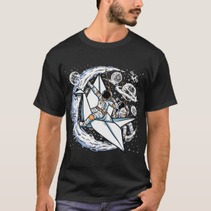 Astronauten auf Papier T-Shirt