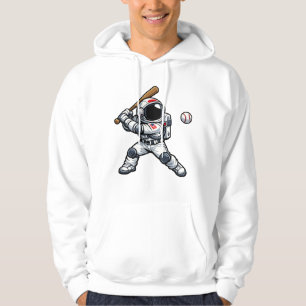 Astronauten-Baseball Hoodie