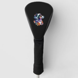 Astronauten Dog Weltraum Niedlich Hundelover für K Golf Headcover