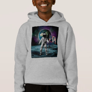 Astronauten für Trump 2024 Einladung Hoodie