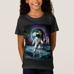 Astronauten für Trump 2024 Einladung T-Shirt