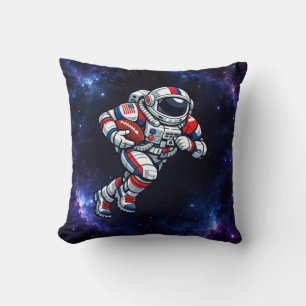 Astronauten-Fußball Kissen