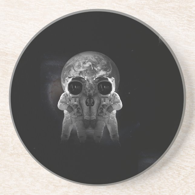 Astronauten Getränkeuntersetzer (Vorne)
