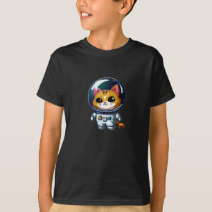 Astronauten im Weltraum mit Freunden T-Shirt