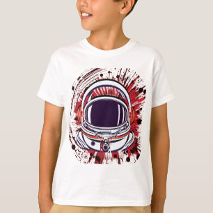 Astronauten-Jungen-T-Shirt – Weltraum-Explorer-Tee T-Shirt