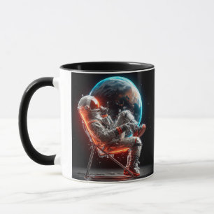 Astronauten-Morgenbrauen - Tasse des Weltraummanns