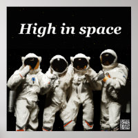 Astronauten posieren, bevor sie ins All gehen