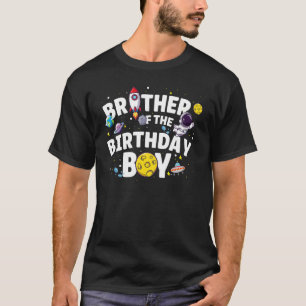 Astronauten Raumfahrt-Thema Bruder der Birthda T-Shirt