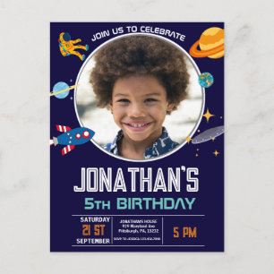 Astronauten Raumfest Postkarte